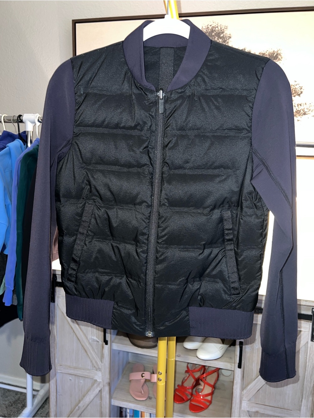 Lululemon Down & Around Bomber Reversible Women’s Size 4
